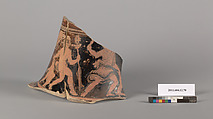 Terracotta fragment of a closed shape, Attributed as Sicilian [Martine Denoyelle], Terracotta, Greek, Sicilian