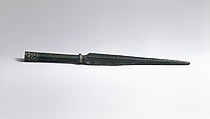 Bronze spear-butt, Bronze, Greek
