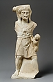 Limestone statue of Herakles, Limestone, Cypriot