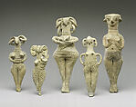 Terracotta statuette of woman with bird face, Terracotta, Cypriot