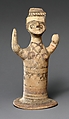 Terracotta female figure, Terracotta, Cypriot
