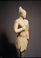 Limestone male figure in Egyptian dress, Limestone, Cypriot