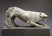 Marble statue of a lion, Marble, Parian 2, Greek
