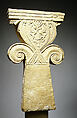 Limestone funerary stele (shaft) with a 