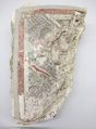 Mosaic of a mask, Tile, Roman