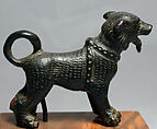 Bronze figure of a dog, Bronze, Roman, Asia Minor