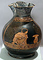 Terracotta chous, Terracotta, Greek, Attic