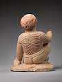 Limestone statuette of a temple boy, Limestone, Cypriot