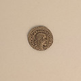 Silver denarius of Maximinus Thrax, Silver, Roman