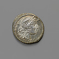 Silver denarius of Julius Caesar, Silver, Roman