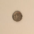 Silver denarius serratus of Mamilius Limetanus, Silver, Roman