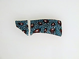 Glass mosaic vessel fragment, Glass (2 joining fragments), Roman