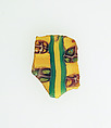 Glass mosaic body fragment, Glass, Roman