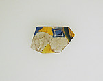 Glass mosaic vessel fragment, Glass, Roman