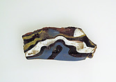 Glass mosaic fragment, Glass, Roman