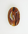 Glass mosaic fragment, Glass, Roman