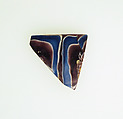 Glass mosiac bowl fragment, Glass, Roman