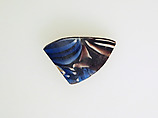 Glass mosaic fragment, Glass, Roman