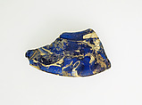 Glass mosaic base ring fragment, Glass, Roman