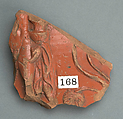 Vase fragment, Terracotta, Roman, Gaul