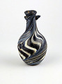 Glass mosaic perfume bottle, Glass, Roman