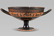 Kylix, band-cup, Terracotta, Greek, Attic
