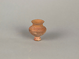 Vase, miniature, Terracotta, East Greek, Lydian