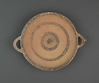 Plate, Terracotta, Cypriot