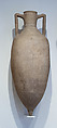 Terracotta transport amphora, Terracotta, Greek, Rhodian