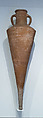 Terracotta transport amphora, Terracotta, Roman
