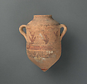 Jar, Canaanite, Terracotta, Cypriot