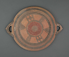 Terracotta plate, Terracotta, Cypriot