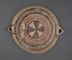 Terracotta plate, Terracotta, Cypriot