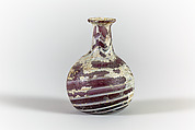 Glass perfume bottle, Glass, Roman