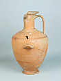 Terracotta Hadra hydria (water jar), Terracotta, Greek, Egypt, Alexandria-Hadra
