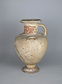 Terracotta Hadra hydria (water jar), Terracotta, Greek, Egypt, Alexandria-Hadra