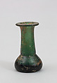 Glass perfume bottle, Glass, Roman, Egyptian