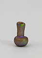 Glass miniature jar, Glass, Roman or later