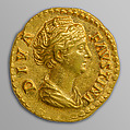 Gold aureus of Antoninus Pius, Gold, Roman