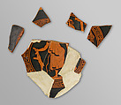 Kylix fragments, Painter Z, Terracotta, Greek, Attic
