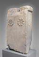 Fragment of the marble grave monument of Elpines and Eunikos, Marble, Greek, Attic