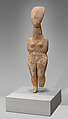 Marble female figure, Marble, Cycladic