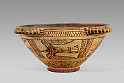 Terracotta "bird bowl", Terracotta, Greek, Boeotian