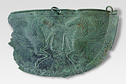 Bronze mitra (belly guard), Bronze, Greek, Cretan