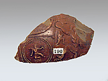 Vase fragment, Terracotta, Roman, Gaul