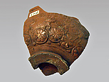 Vase fragment, Terracotta, Roman, Gaul