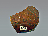 Vase fragment, Terracotta, Roman, Gaul