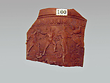 Vase fragment, Terracotta, Roman, Gaul