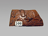 Vase fragment, Terracotta, Roman, Gaul