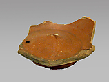 Vase fragment, Terracotta, Roman, Gaul